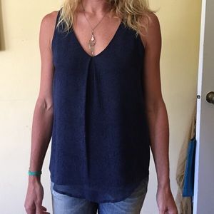 Joie Navy Blue Camisole